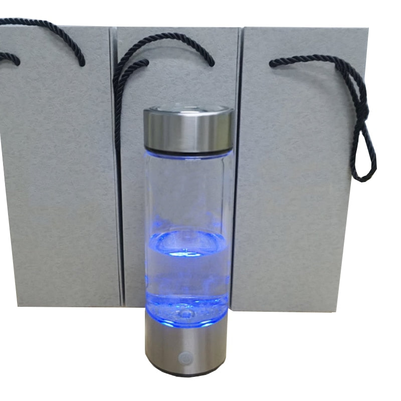 500ML Portable Hydrogen Generator Water Filter Ionizer Pure H2